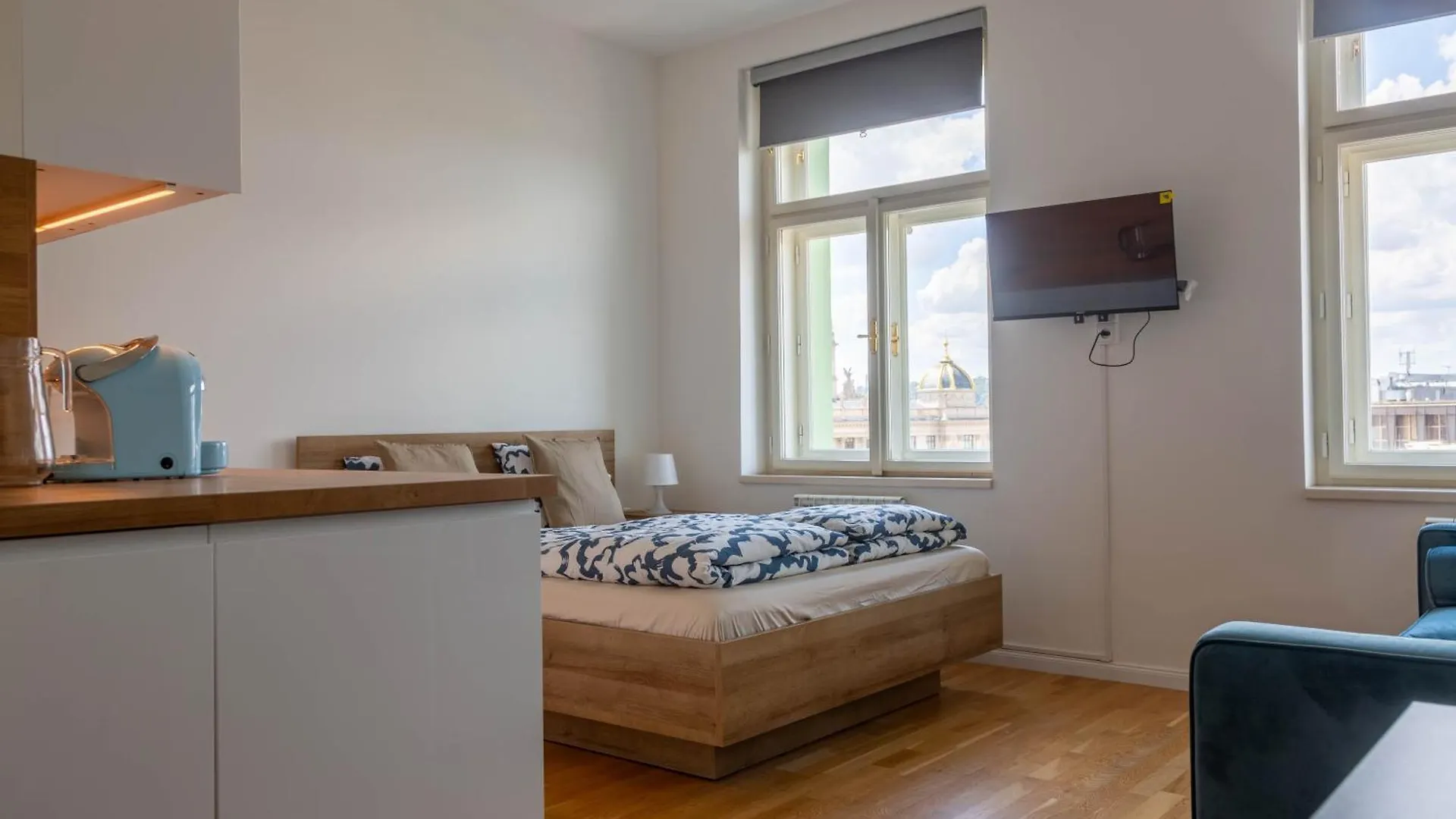 Apartman National Museum View Studio Prága